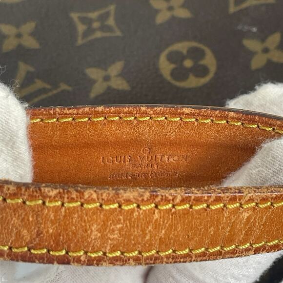 Authentic Louis Vuitton Saint Germain Crossbody Bag Brown Leather Vintage - Picture 16 of 16